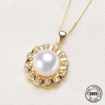Fashion S925 Silver Pearl Necklace Pendant Woman DIY Accessories Semi-finished Parts Fittings Mountings Products Jewelry Making
Fashion S925 Silver Pearl Necklace Pendant Woman DIY Accessories Semi-finished Parts Fittings Mountings Products Jewelry Making