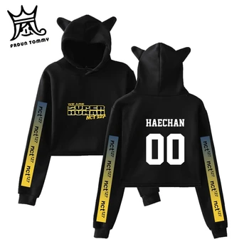 frdun Tommy Nct 127 Crop Top Korean Style Kpop Cat Ear Hoodie Pullovers Women Autumn Long Sleeve Pink Sweatshirt Ladies Hoodies
frdun Tommy Nct 127 Crop Top Korean Style Kpop Cat Ear Hoodie Pullovers Women Autumn Long Sleeve Pink Sweatshirt Ladies Hoodies