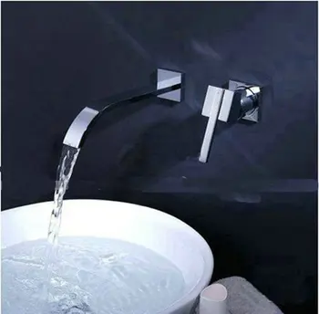 Free shipping!100% Brand Brass .Chrome color Single handle In wall Mounted Basin Faucet .Cold and Hot bathroom sink Mixer
Free shipping!100% Brand Brass .Chrome color Single handle In wall Mounted Basin Faucet .Cold and Hot bathroom sink Mixer