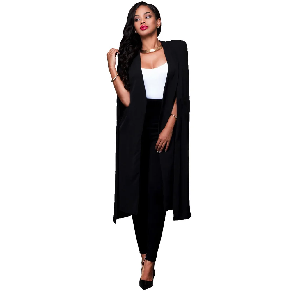 MODISON MODISON Blazer Women Cape Coat Long Cloak OL Blazer Jackets Popular Black White Cape Blazers Personality Women Suit Jack
MODISON MODISON Blazer Women Cape Coat Long Cloak OL Blazer Jackets Popular Black White Cape Blazers Personality Women Suit Jack