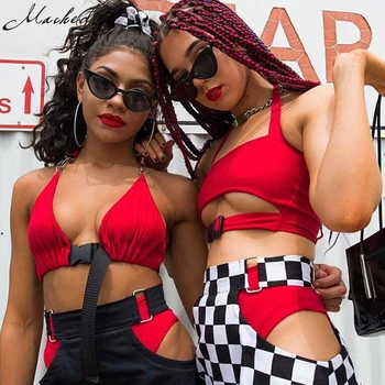Macheda Summer Women Backless Sexy Crop Tank Top Lady Bra 2018 New Women Halter Party Tops Fashion Trend Street Clothing Bra
Macheda Summer Women Backless Sexy Crop Tank Top Lady Bra 2018 New Women Halter Party Tops Fashion Trend Street Clothing Bra