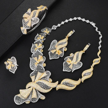 GODKI Luxury Party Queen Bowknots 4PCS Nigerian Jewelry Set For Women Wedding Zircon Indian African Bridal Jewelry Set 2018
GODKI Luxury Party Queen Bowknots 4PCS Nigerian Jewelry Set For Women Wedding Zircon Indian African Bridal Jewelry Set 2018