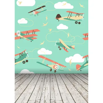 Hot sale lovely green wall wood floor children photography background 
Hot sale lovely green wall wood floor children photography background