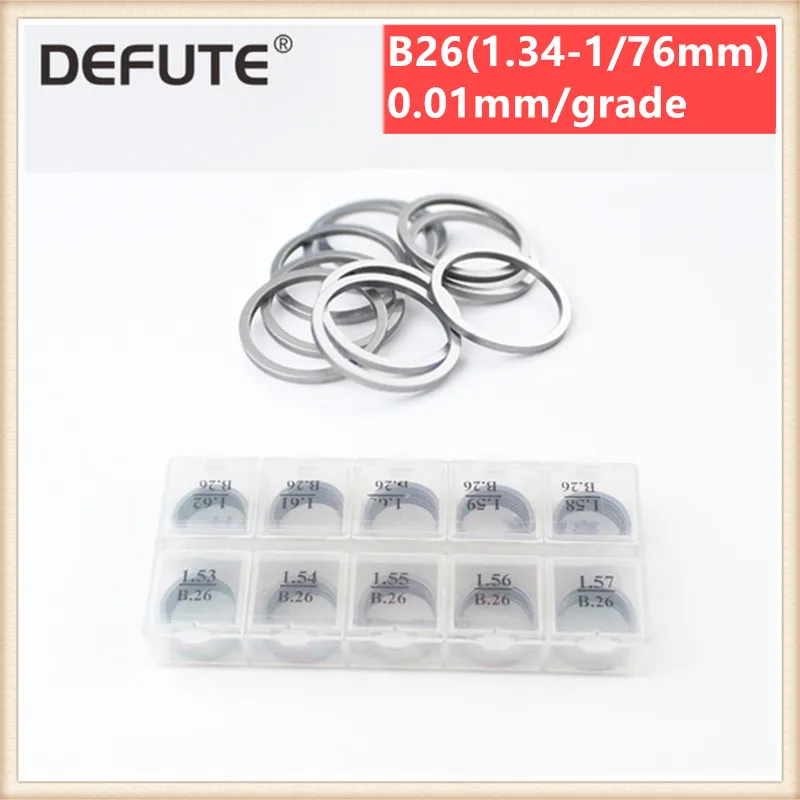 50pcs Adjusting Shim B26 Common Rail Injector Adjustment Shim Kits, B26 Gasket Washer, B26 Injector Repair Shim
50pcs Adjusting Shim B26 Common Rail Injector Adjustment Shim Kits, B26 Gasket Washer, B26 Injector Repair Shim