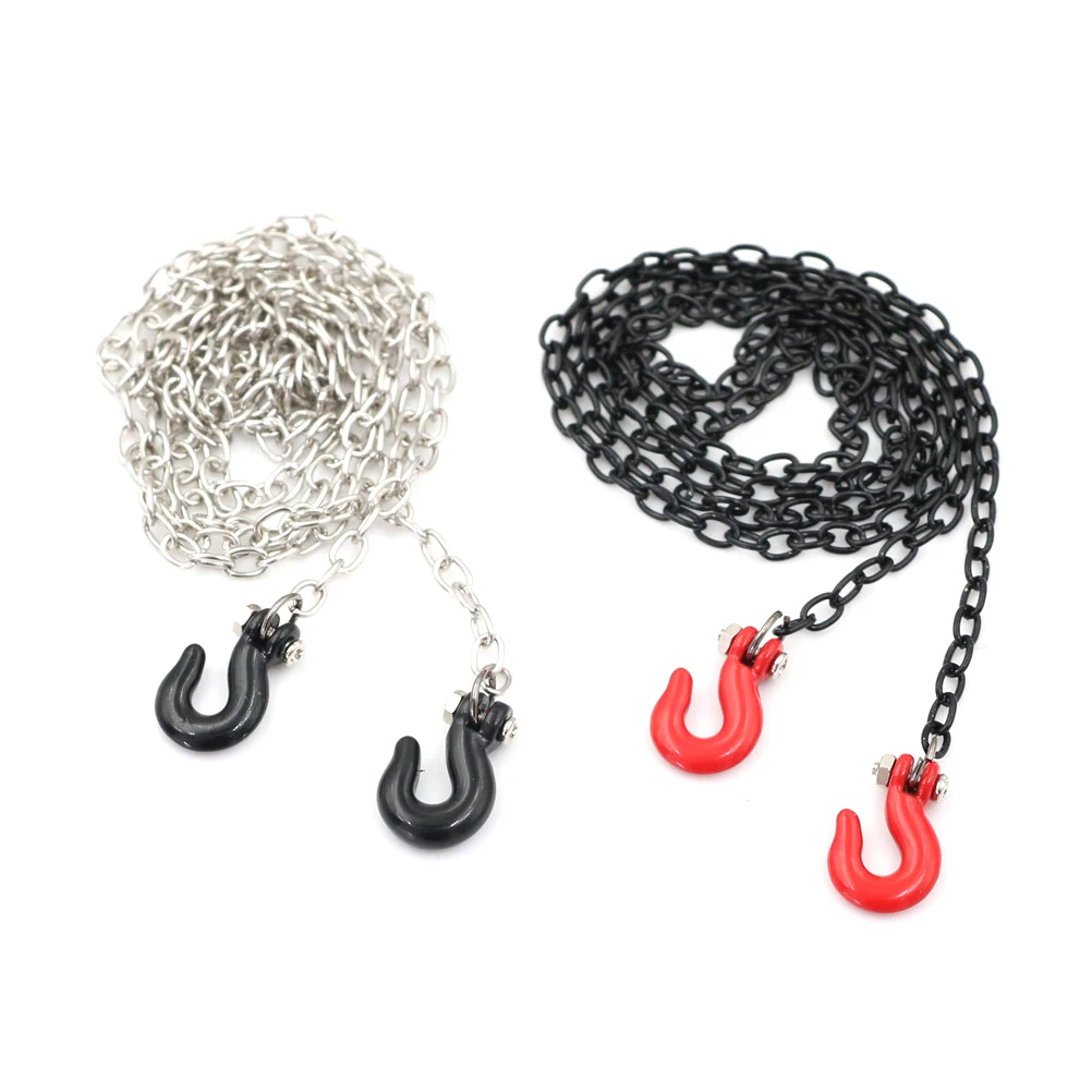 RC Car Metal Tow Hook Chain Decoration for 1:10 RC Rock Crawler Traxxas TRX-4 Axial SCX10 90046 Wraith RC4WD D90 TF2 Tamiya CC01
RC Car Metal Tow Hook Chain Decoration for 1:10 RC Rock Crawler Traxxas TRX-4 Axial SCX10 90046 Wraith RC4WD D90 TF2 Tamiya CC01