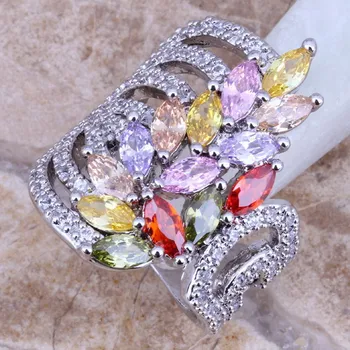 Gracious Multicolor Yellow Cubic Zirconia Silver Plated Ring Size 5 / 6 / 7 / 8 / 9 / 10 / 11 / 12 S0184
Gracious Multicolor Yellow Cubic Zirconia Silver Plated Ring Size 5 / 6 / 7 / 8 / 9 / 10 / 11 / 12 S0184