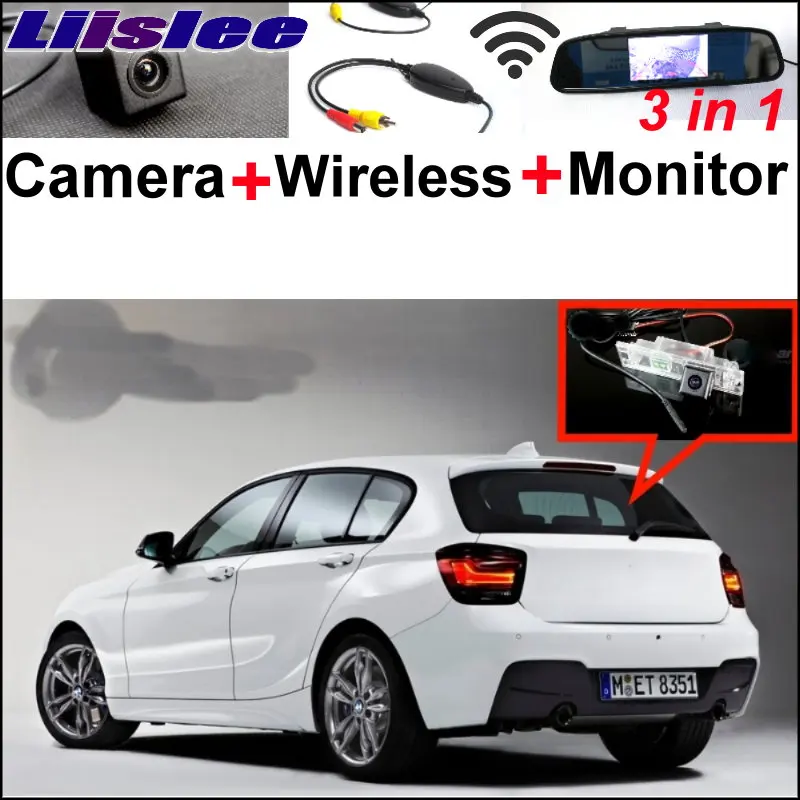 Liislee 3in1 Special WiFi Camera + Wireless Receiver + Mirror Monitor Easy Rear View BackUp Parking System For BMW 1 M1 F20 F21
Liislee 3in1 Special WiFi Camera + Wireless Receiver + Mirror Monitor Easy Rear View BackUp Parking System For BMW 1 M1 F20 F21