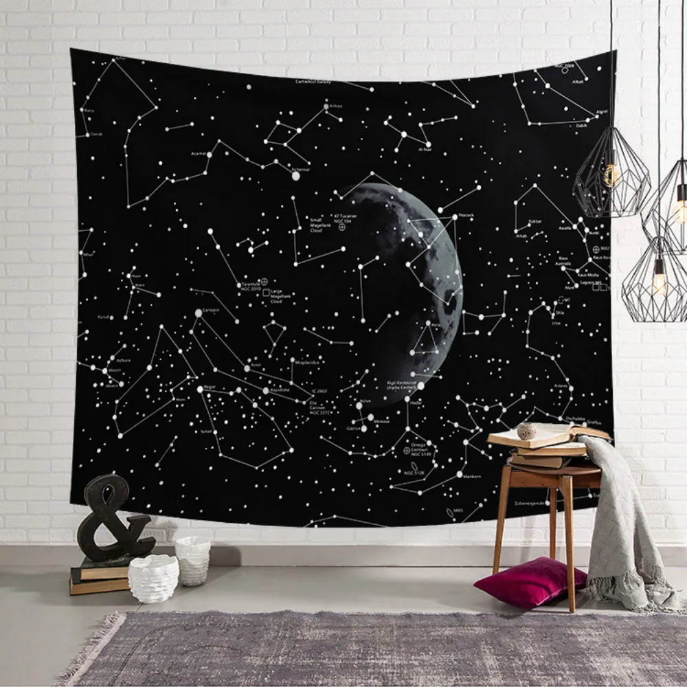 Cilected Starry Sky Map Tapestry Polyester Wall Hanging Background Cloth Home Decor Tapestry Living Room Bedroom Tablecloth
Cilected Starry Sky Map Tapestry Polyester Wall Hanging Background Cloth Home Decor Tapestry Living Room Bedroom Tablecloth