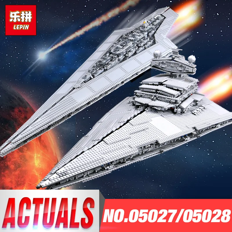 DHL 05027 05028 Emperor Fighters Ship legoINGs 10030 10221 Star Destroyer Children Toys Starship Building Blocks Bricks Wars
DHL 05027 05028 Emperor Fighters Ship legoINGs 10030 10221 Star Destroyer Children Toys Starship Building Blocks Bricks Wars