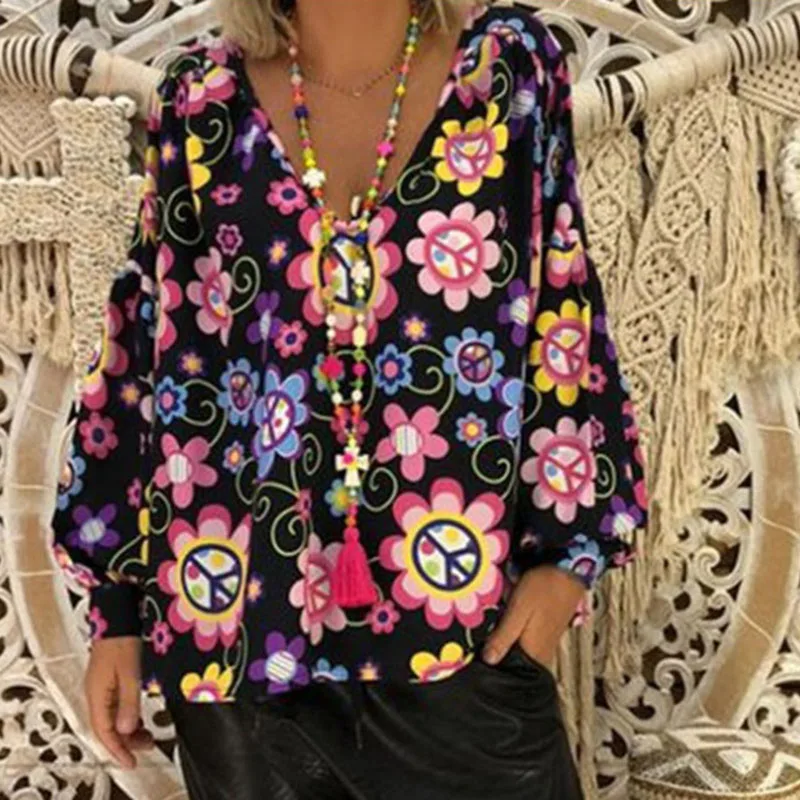 Women's Summer Tops Party Fashion V-neck Holiday Beach Loose Floral Printed Long Sleeves Casual Dress 2019 New
Women's Summer Tops Party Fashion V-neck Holiday Beach Loose Floral Printed Long Sleeves Casual Dress 2019 New