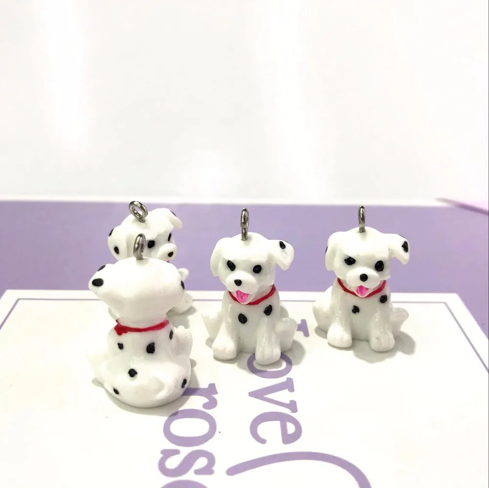 10pcs 21*18mm 3d resin dalmatians charms Jewelry necklace pendant keychain charms for earring DIY decoration gift
10pcs 21*18mm 3d resin dalmatians charms Jewelry necklace pendant keychain charms for earring DIY decoration gift