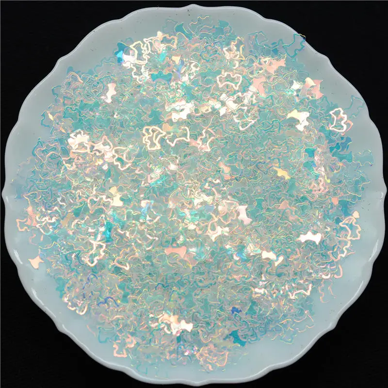 25g(1000Pcs) 5*8mm &3*5mm Hollow Dog Shape Loose sequins Paillettes Wedding/Sewing Decoration Slime Diy Craft Nail art
25g(1000Pcs) 5*8mm &3*5mm Hollow Dog Shape Loose sequins Paillettes Wedding/Sewing Decoration Slime Diy Craft Nail art