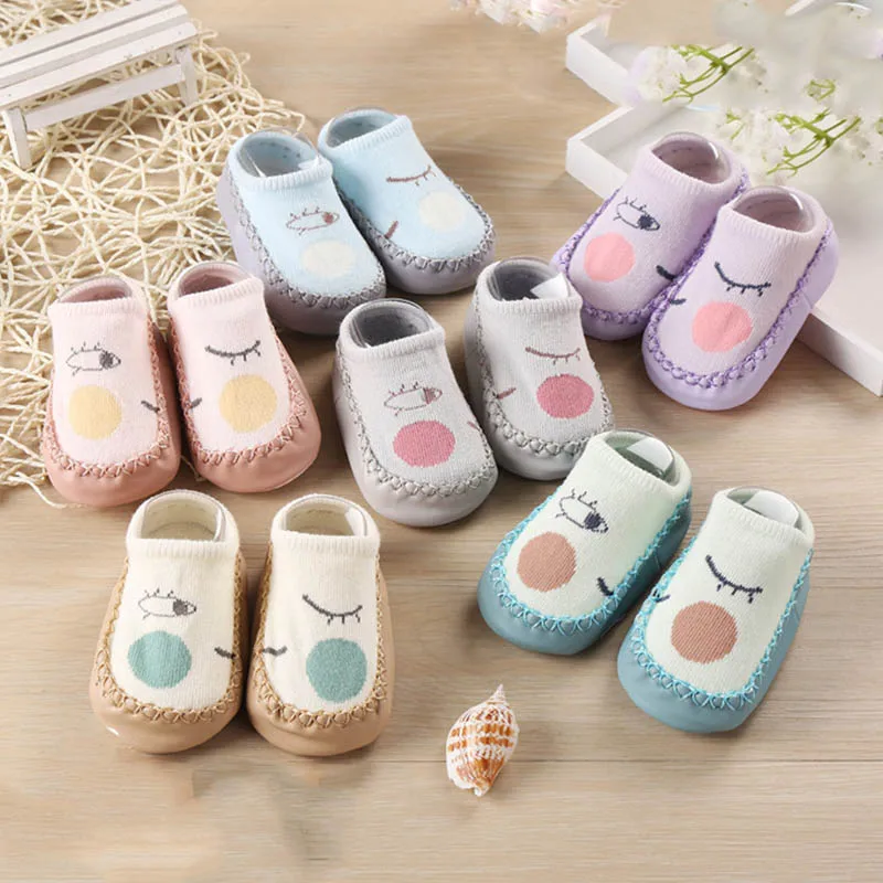 Cute Newborn Manual Anti-slip Home Prewalker Socks Baby Girls Boys Winter Socks with Soft Rubber Soles Baby First Walker Shoes
Cute Newborn Manual Anti-slip Home Prewalker Socks Baby Girls Boys Winter Socks with Soft Rubber Soles Baby First Walker Shoes