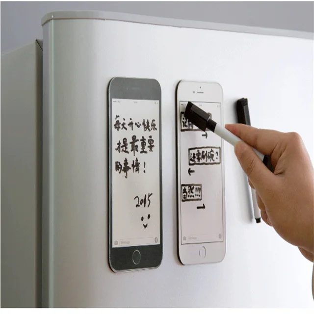 Fridge Magnets Cell Phone Iphone6 Plus Shape Refrigerator Magnetic Message Stickers Memo Message Board Reusable Can be Erased
Fridge Magnets Cell Phone Iphone6 Plus Shape Refrigerator Magnetic Message Stickers Memo Message Board Reusable Can be Erased