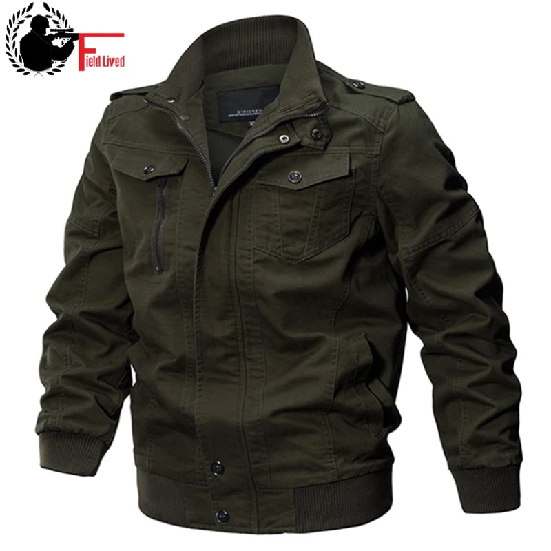 Military Jacket Men Autumn Cotton Pilot Jacket Coat Army Male Bomber Jackets Air Force Cargo Flight Jaqueta Plus Size 5XL 6XL
Military Jacket Men Autumn Cotton Pilot Jacket Coat Army Male Bomber Jackets Air Force Cargo Flight Jaqueta Plus Size 5XL 6XL