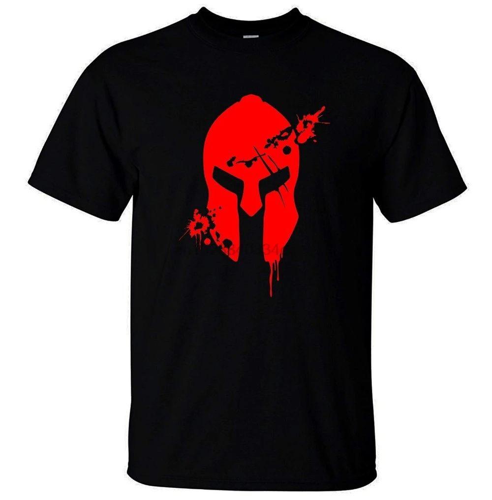 Men Bloodied Spartan Helmet T-Shirt New Cotton Leisure Fashion Hip Hop Brand New Clothing Casual T-Shirt
Men Bloodied Spartan Helmet T-Shirt New Cotton Leisure Fashion Hip Hop Brand New Clothing Casual T-Shirt