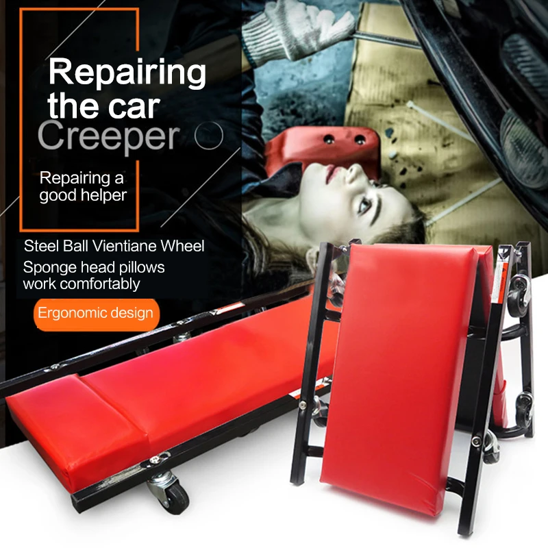 36inch Car Repair Lying Plate Auto Repair Lying Board Skateboard,Vehicle repair tool,Double thick sponge Foldable
36inch Car Repair Lying Plate Auto Repair Lying Board Skateboard,Vehicle repair tool,Double thick sponge Foldable