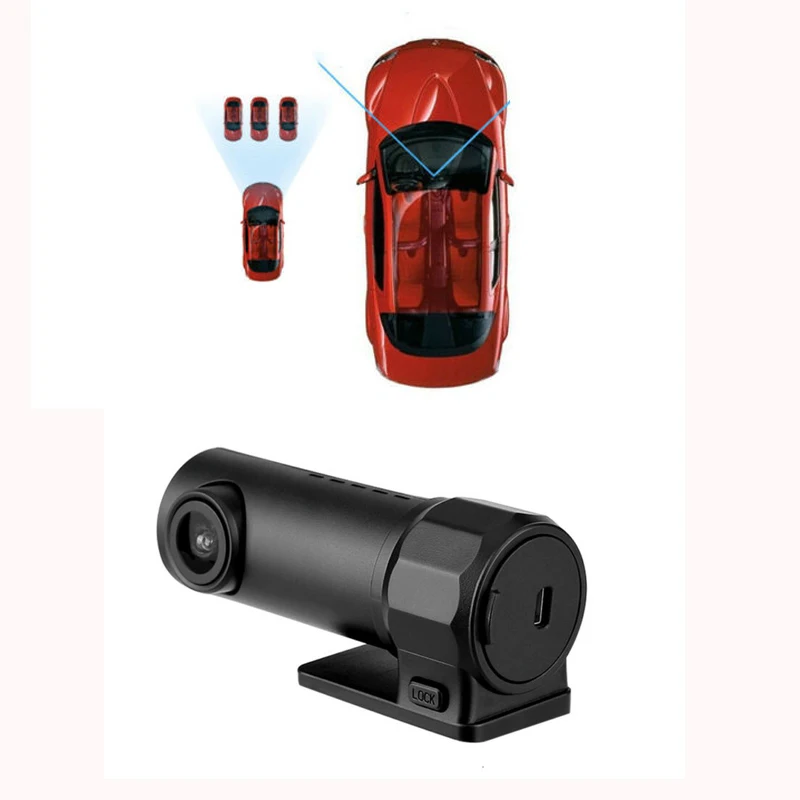 1080P HD Wireless Wifi Hidden Rear View Monitor 360 Degree Rotation USB Dash Cam Camera Video 170 Wide Angle Len Car DVR
1080P HD Wireless Wifi Hidden Rear View Monitor 360 Degree Rotation USB Dash Cam Camera Video 170 Wide Angle Len Car DVR