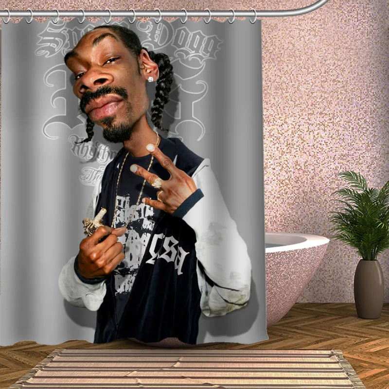 snoop dogg Shower Curtain Eco-friendly Modern Fabric polyester Custom Bath Curtains Home Decor
snoop dogg Shower Curtain Eco-friendly Modern Fabric polyester Custom Bath Curtains Home Decor