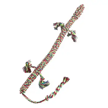 1pc Pet Chew Toy Training Cotton Creative Nontoxic Safe Chew Rope Cotton Rope Molar Tooth Toy for Pets Medium and Large Dogs
1pc Pet Chew Toy Training Cotton Creative Nontoxic Safe Chew Rope Cotton Rope Molar Tooth Toy for Pets Medium and Large Dogs