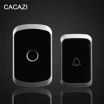 CACAZI 2018 EU/US Plug-in Waterproof Wireless Doorbell AC100-240V 200M Long Range Door Bell Low Price 38 Rings Home Doorbells
CACAZI 2018 EU/US Plug-in Waterproof Wireless Doorbell AC100-240V 200M Long Range Door Bell Low Price 38 Rings Home Doorbells
