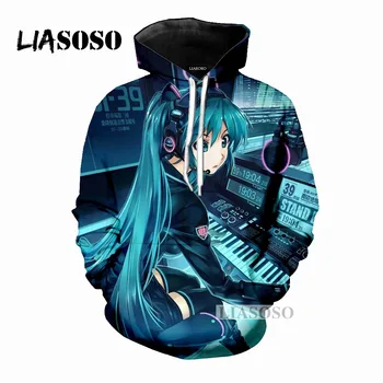 LIASOSO 2019 Mens and Womens Hoodie Anime Hatsune Casual Long Sleeve Hoodie 3D Print Hoodie Casual Fashion Designer ClothingD004
LIASOSO 2019 Mens and Womens Hoodie Anime Hatsune Casual Long Sleeve Hoodie 3D Print Hoodie Casual Fashion Designer ClothingD004