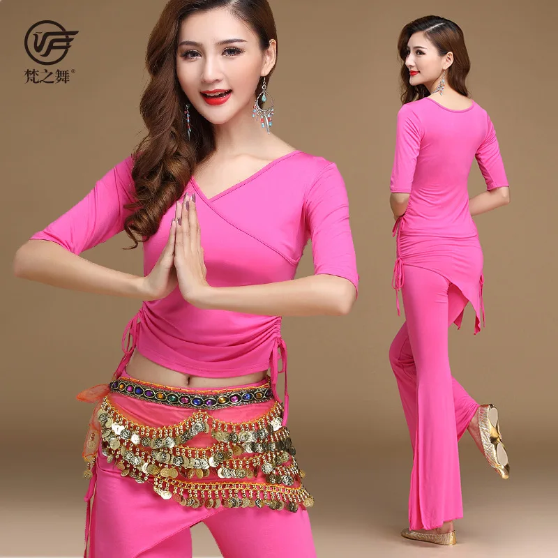 Women Belly Dance Costume Oriental Dancing Training Clothing Top+pant Suit for Women belly dance wear
Women Belly Dance Costume Oriental Dancing Training Clothing Top+pant Suit for Women belly dance wear
