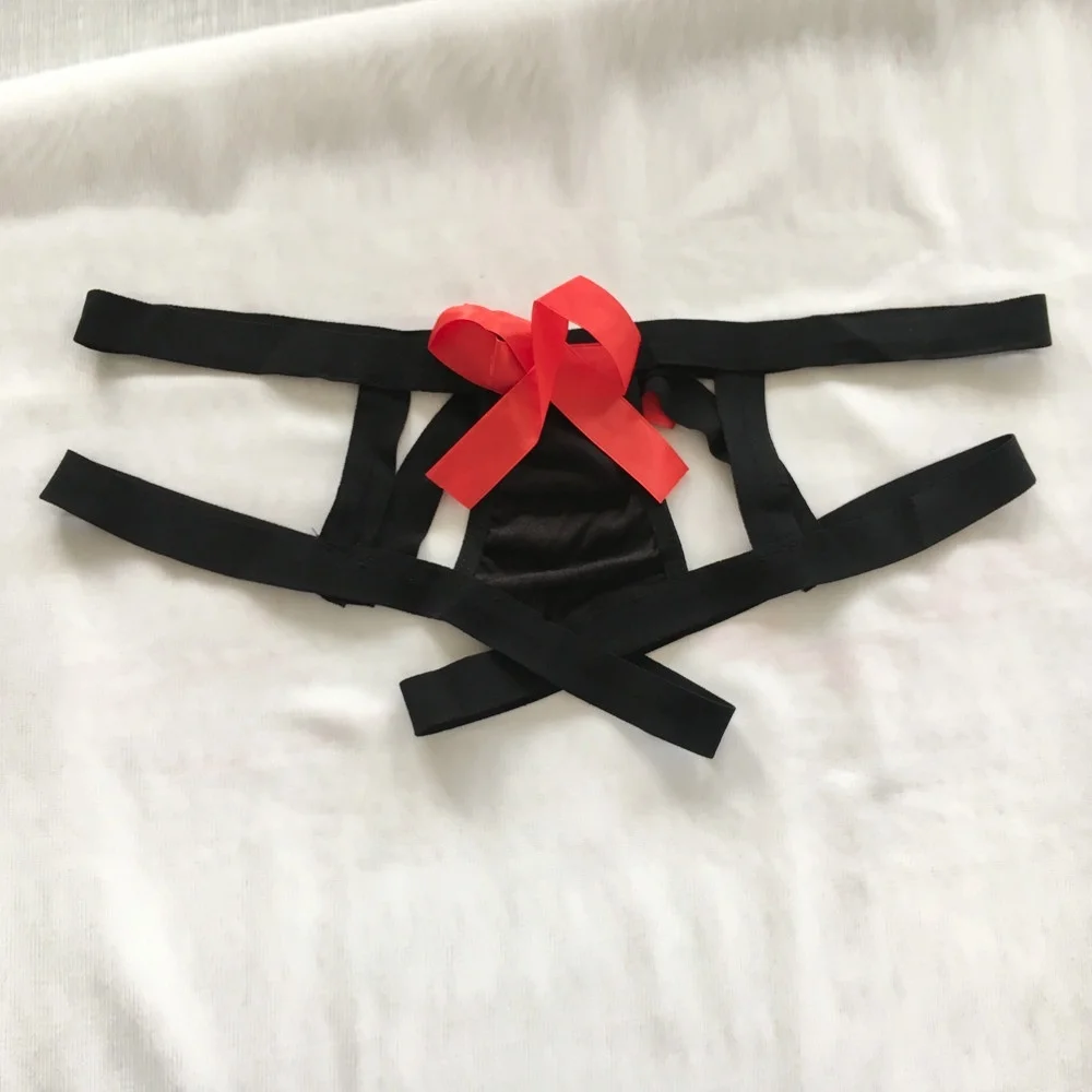 2018 New Holllow Out Bandage Bowknot Seamless G-String T-back High Waist Lingerie Plus Size Panties Black Sexy Women Underwear
2018 New Holllow Out Bandage Bowknot Seamless G-String T-back High Waist Lingerie Plus Size Panties Black Sexy Women Underwear