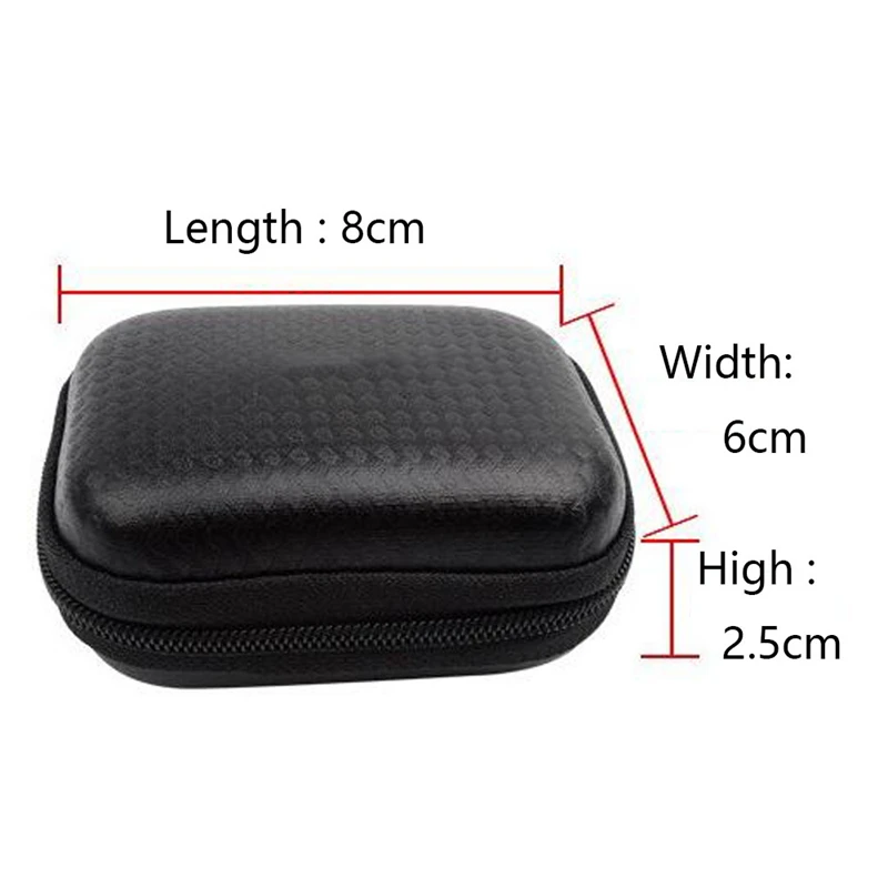 Portable Small Size Zipper Waterproof Camera Bag Case for Xiaomi Yi 4K Mini Box Collection Case for GoPro Hero 7 6 5 Black h9