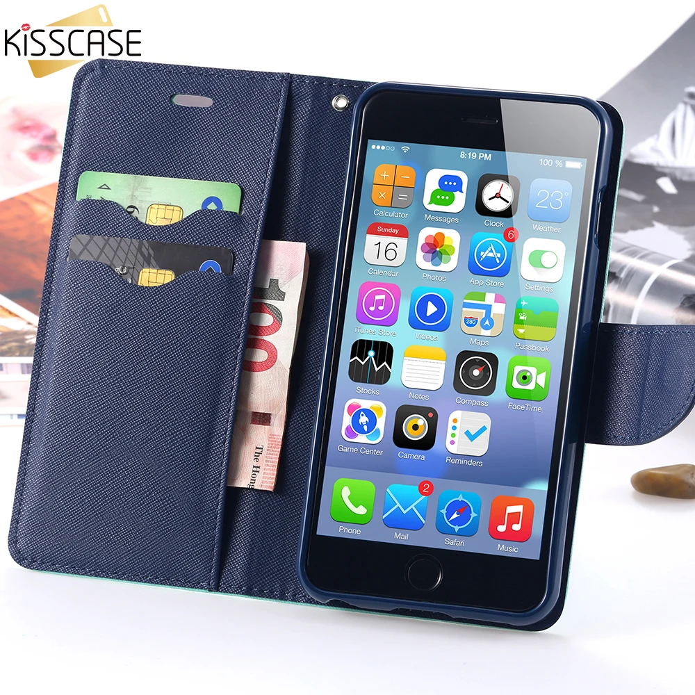 KISSCASE Flip Leather Case For iPhone 5 5S SE 6 6S 7 8 Plus Case Card Slots Stand Wallet Cover For Apple iPhone 8 7 6 6S 5S SE
KISSCASE Flip Leather Case For iPhone 5 5S SE 6 6S 7 8 Plus Case Card Slots Stand Wallet Cover For Apple iPhone 8 7 6 6S 5S SE