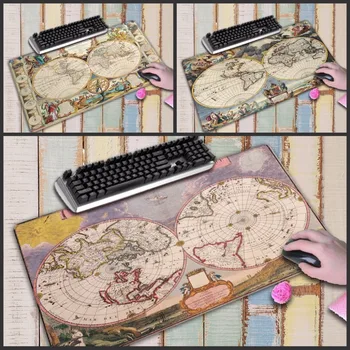 Mairuig Old World Map Large Gaming Mouse Pad Lockedge Mouse Mat Keyboard Pad Desk Mat Table Mat Gamer Mousepad for Laptop
Mairuig Old World Map Large Gaming Mouse Pad Lockedge Mouse Mat Keyboard Pad Desk Mat Table Mat Gamer Mousepad for Laptop