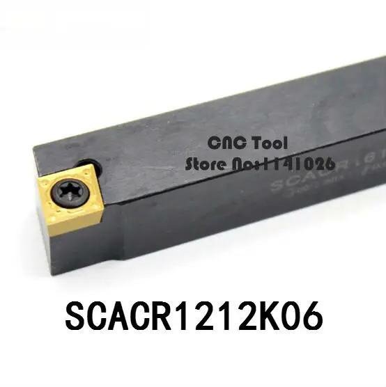 SCACR1212K06 12*12MM Metal Lathe Cutting Tools Lathe Machine CNC Turning Tools External Turning Tool Holder S-Type SCACR/L
SCACR1212K06 12*12MM Metal Lathe Cutting Tools Lathe Machine CNC Turning Tools External Turning Tool Holder S-Type SCACR/L