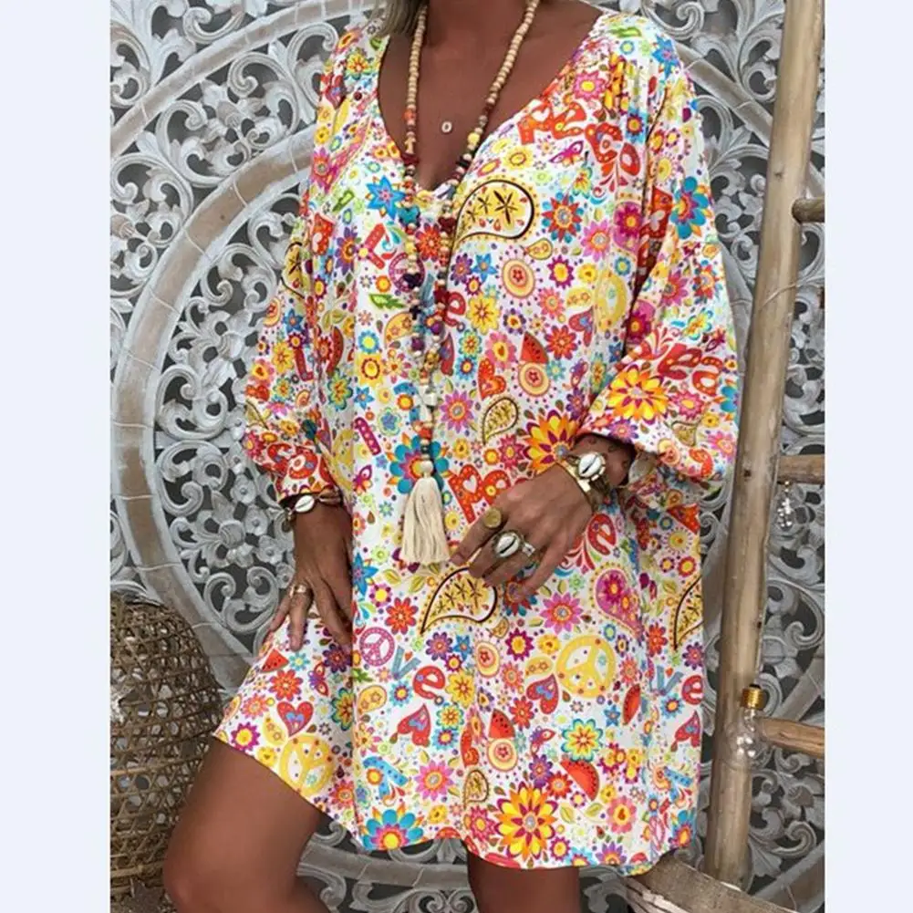 2019 New Yfashion Women Printing Dress V-collar Long Sleeve Medium Long Casual Dress Vestidos
2019 New Yfashion Women Printing Dress V-collar Long Sleeve Medium Long Casual Dress Vestidos