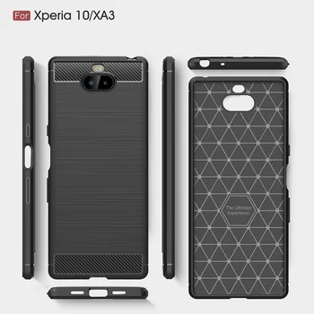 Mobilephone Cases for Sony Xperia 10 Carbon Fiber heavy duty case for Sony Xperia10 Plus back cover DHL Free shipping 100pcs
Mobilephone Cases for Sony Xperia 10 Carbon Fiber heavy duty case for Sony Xperia10 Plus back cover DHL Free shipping 100pcs