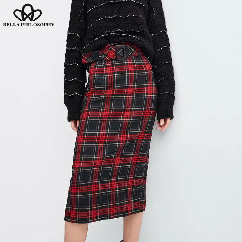 Heydress клетчатая облегающая юбка с высокой талией винтажная женская сексуальная