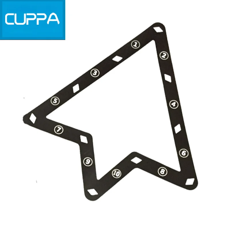 New Black Color Cuppa 6pcs/pack Pool Cue The Greatest Tip Tool 9ball Billiard triangle Cue rack Accessories China
New Black Color Cuppa 6pcs/pack Pool Cue The Greatest Tip Tool 9ball Billiard triangle Cue rack Accessories China