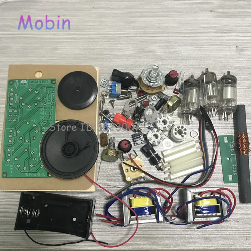 1PCS/LOT Five wave band three lamp tube medium wave radio kit with base kit Free shipping
1PCS/LOT Five wave band three lamp tube medium wave radio kit with base kit Free shipping