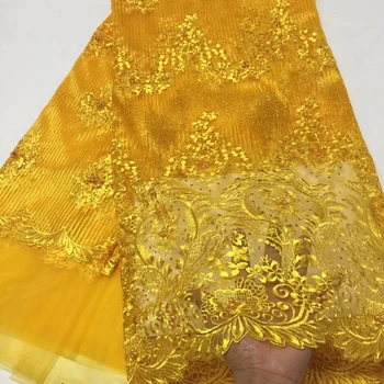 High Quality African Lace Fabric Gold , Royal Blue French Net Embroidery Sequins Tulle Lace Fabric For Nigerian party Dress
High Quality African Lace Fabric Gold , Royal Blue French Net Embroidery Sequins Tulle Lace Fabric For Nigerian party Dress