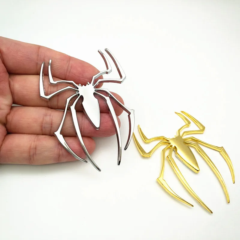 3D Car Stickers HOT Universal Metal Spider Shape Emblem Chrome 3D Car Truck Motor Decal Sticker
3D Car Stickers HOT Universal Metal Spider Shape Emblem Chrome 3D Car Truck Motor Decal Sticker