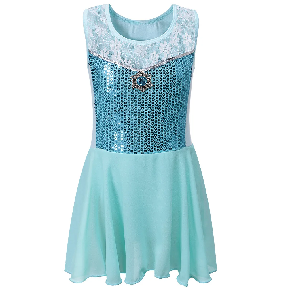 BAOHULU Kids Girls Princess Blue Crystal Sequin Dance Dress Ballet Tutu Leotards Gymnastics Costumes Clothing Dance wear dresses
BAOHULU Kids Girls Princess Blue Crystal Sequin Dance Dress Ballet Tutu Leotards Gymnastics Costumes Clothing Dance wear dresses