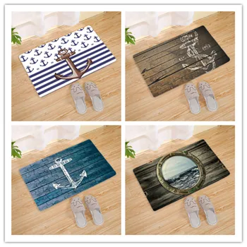 Nordic Outdoor Door Mat 3D Anchor Bathroom Mats Indoor Entrance Mat Flannel Anti-slip Kitchen Carpet Rug
Nordic Outdoor Door Mat 3D Anchor Bathroom Mats Indoor Entrance Mat Flannel Anti-slip Kitchen Carpet Rug