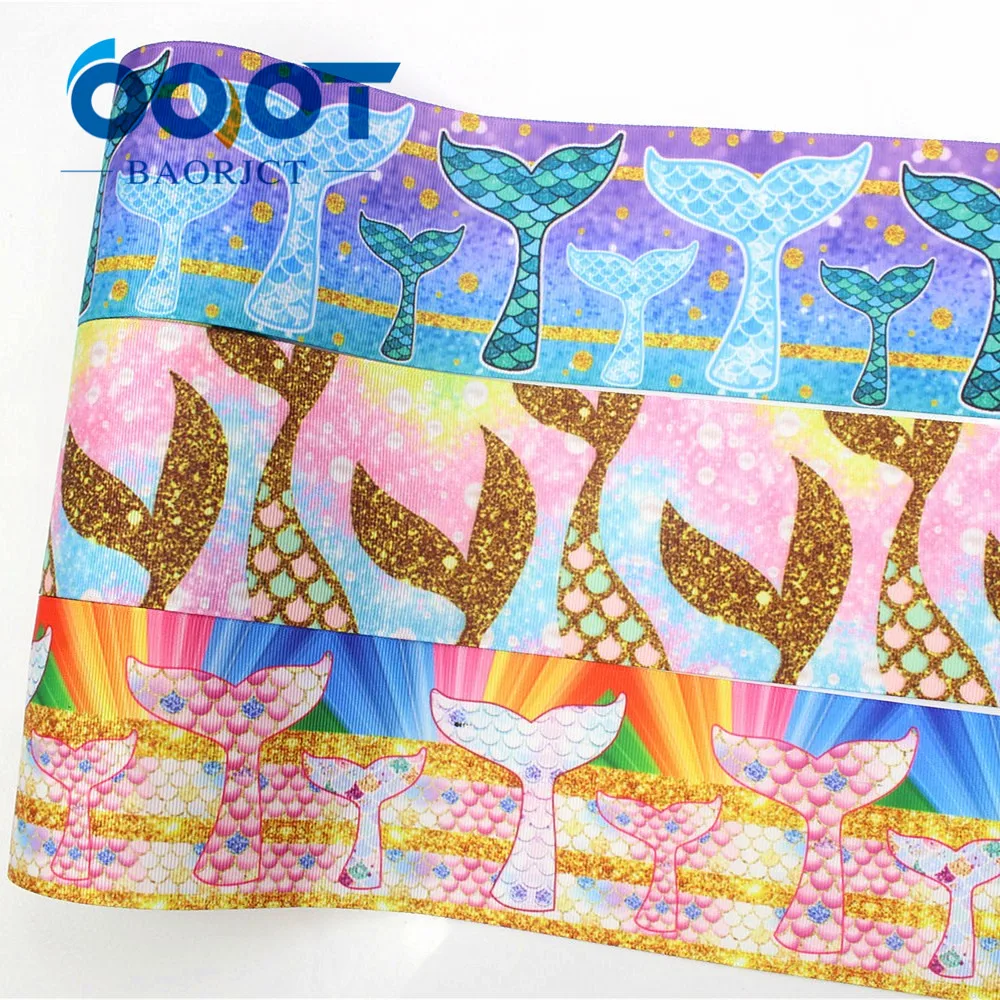 OOOT BAORJCT G-18829-1054,75 mm,10 yards Fish tail Ribbons Thermal transfer Printed grosgrain Wedding Accessories DIY handmade
OOOT BAORJCT G-18829-1054,75 mm,10 yards Fish tail Ribbons Thermal transfer Printed grosgrain Wedding Accessories DIY handmade