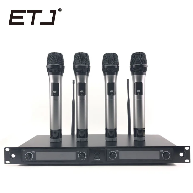 Free shipping Wireless Microphone System ETJ T-401 Professional Microphone 4 Channel Dynamic 4 Headset Microphone + Karaoke
Free shipping Wireless Microphone System ETJ T-401 Professional Microphone 4 Channel Dynamic 4 Headset Microphone + Karaoke
