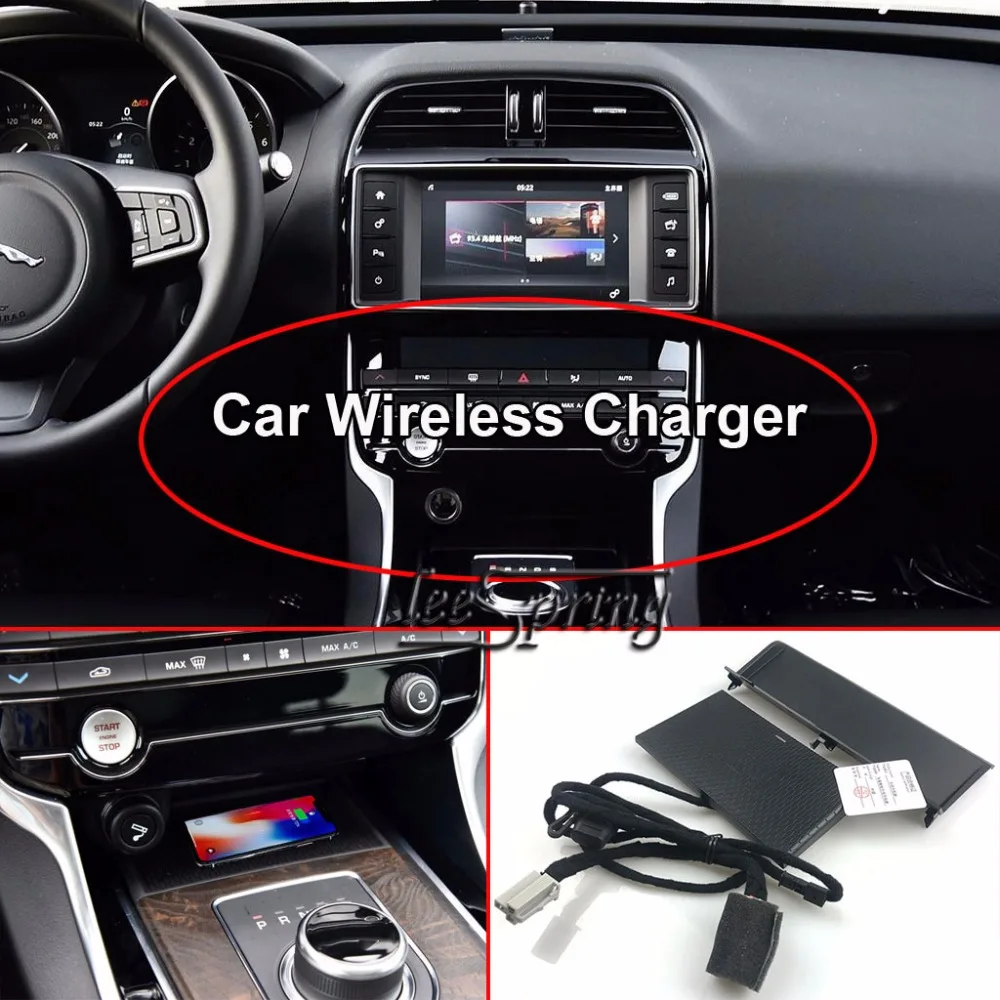 Car Wireless Charger for JAGUAR XEL-XFL-F-PACE wireless charging standard WPC Qi 1.2
Car Wireless Charger for JAGUAR XEL-XFL-F-PACE wireless charging standard WPC Qi 1.2