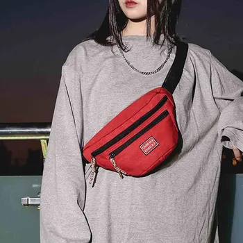 Woman Man Bags Unisex Contrast Pockets Multi-Function Shoulder Messenger Chest sac banane waist pack bag bolsa cintura
Woman Man Bags Unisex Contrast Pockets Multi-Function Shoulder Messenger Chest sac banane waist pack bag bolsa cintura