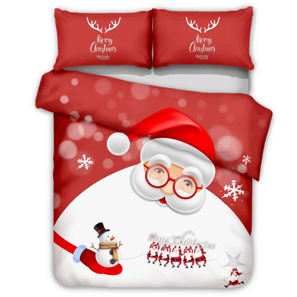 Christmas Old Man Halloween Witch Custom Print 3D Home Textile Bedding Three-Piece Set
Christmas Old Man Halloween Witch Custom Print 3D Home Textile Bedding Three-Piece Set