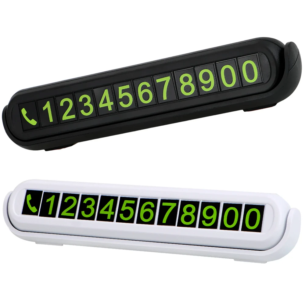LEEPEE Car Sticker Car Temporary Parking Card Universal Hidden Number Plate With Fragrance Tank Luminous Telephone Number Card
LEEPEE Car Sticker Car Temporary Parking Card Universal Hidden Number Plate With Fragrance Tank Luminous Telephone Number Card