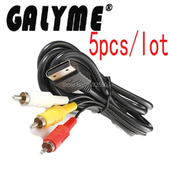 5pcs/lot Hot Sale Composite RCA AV Cable Cord Stereo Composite Audio Video TV Adapter Cables For Sega Dreamcast DC Wire Case
5pcs/lot Hot Sale Composite RCA AV Cable Cord Stereo Composite Audio Video TV Adapter Cables For Sega Dreamcast DC Wire Case