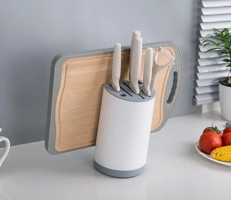 Multifunction Knife Storage Rack Kitchen Knife Block Holder Turret Shelf Drainer Box Knives Fork Organizer knife holder
Multifunction Knife Storage Rack Kitchen Knife Block Holder Turret Shelf Drainer Box Knives Fork Organizer knife holder