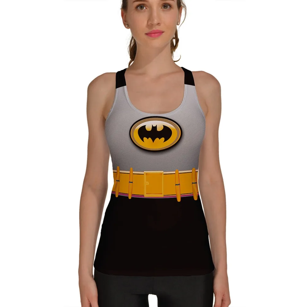 New S To 4XL Plus Size Cosply Batman Printing Women's Vest 6 Patterns Geometric Sports Running Tops 3 Patterns
New S To 4XL Plus Size Cosply Batman Printing Women's Vest 6 Patterns Geometric Sports Running Tops 3 Patterns